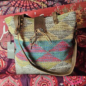 Myra Zippered Tote Bag